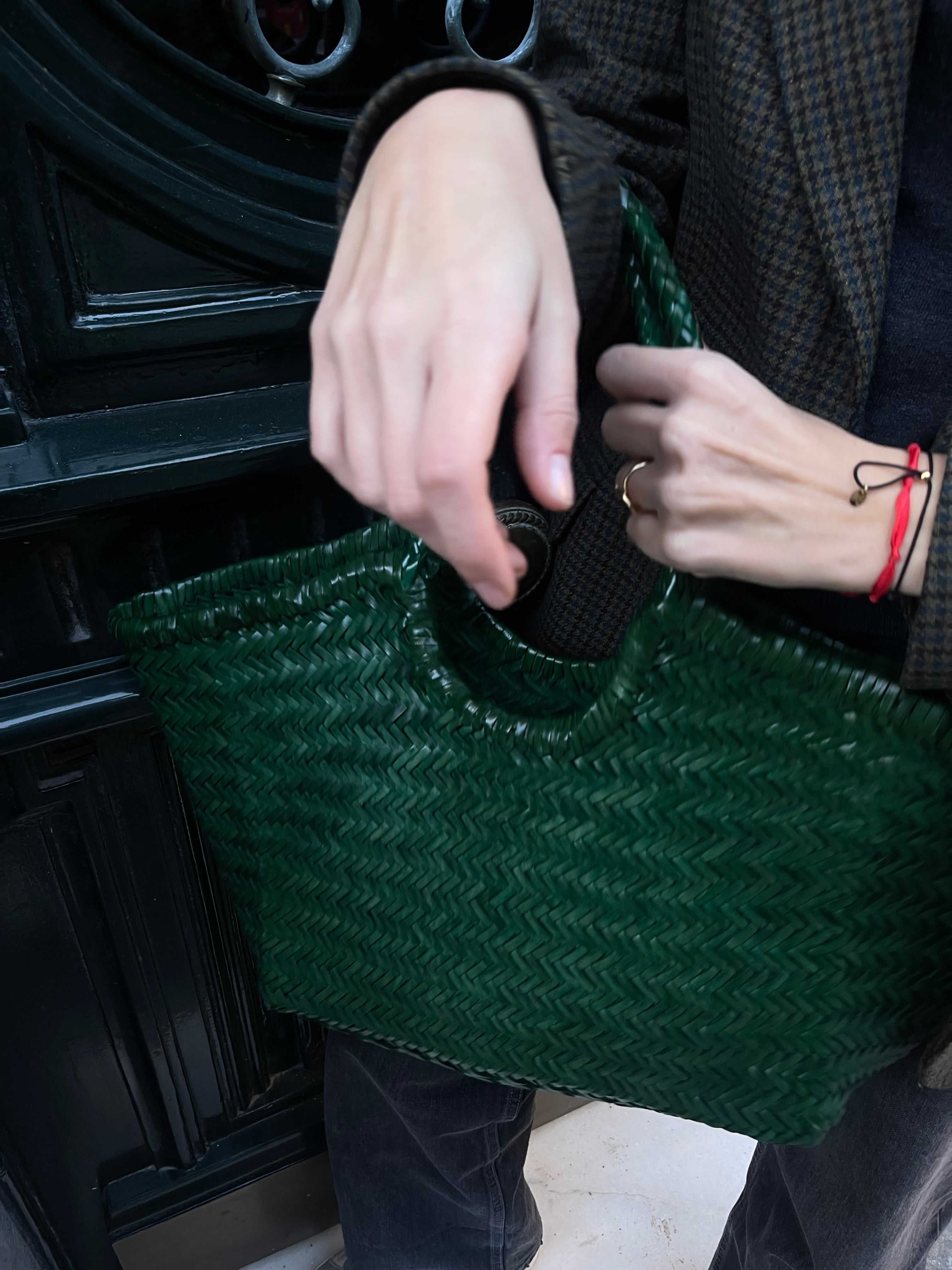 Foyer Tote Verde Botella